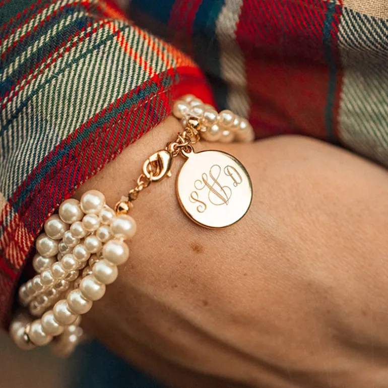 Calypso Sea Monogram Bracelet