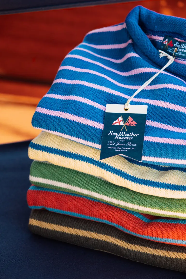 Coastal Cobalt Rollneck Sweater