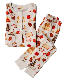 Cozy Winter Kids Pajamas