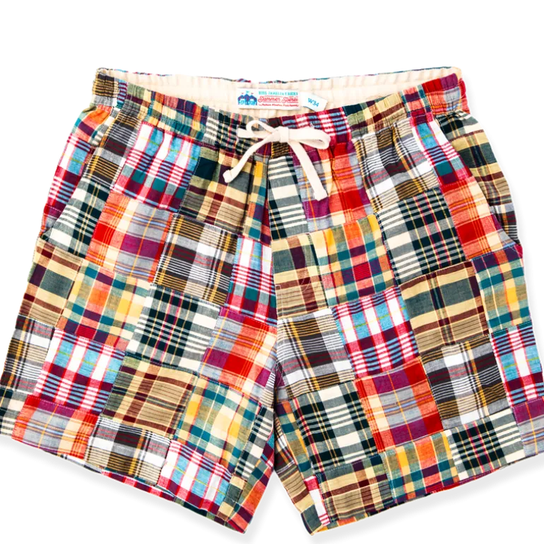 Hyannis Drawstring Madras Shorts