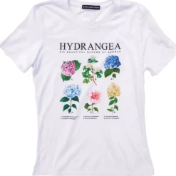Hydrangea Blooms T-Shirt- Women's