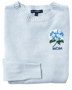 Hydrangea Monogram Sweater