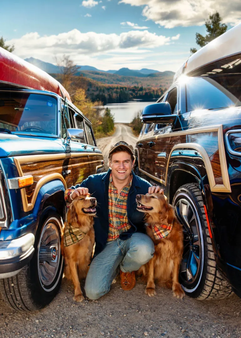 Jeep® x KJP Embroidered Madras Shirt- Men's