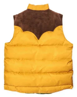 Jeep® x KJP Grand Wagoneer Puffer Vest in Tan