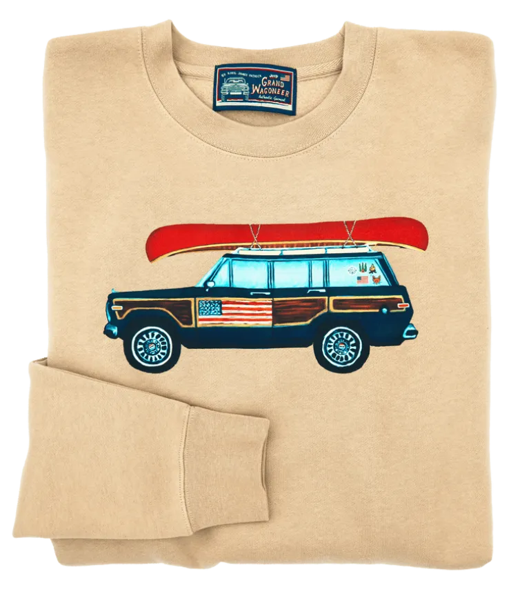 Jeep® x KJP Grand Wagoneer Road Trip Crewneck Sweatshirt
