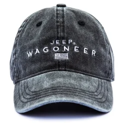Jeep® x KJP Wagoneer American Flag Embroidered Ball Cap