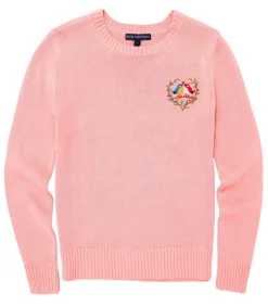 Lovebirds Embroidered Sweater