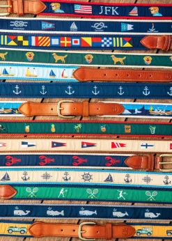 Match Point Ribbon Belt