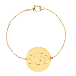 Monogram Chain Bracelet