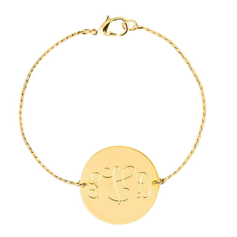 Monogram Chain Bracelet