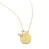 Mother Pearl Drop Necklace