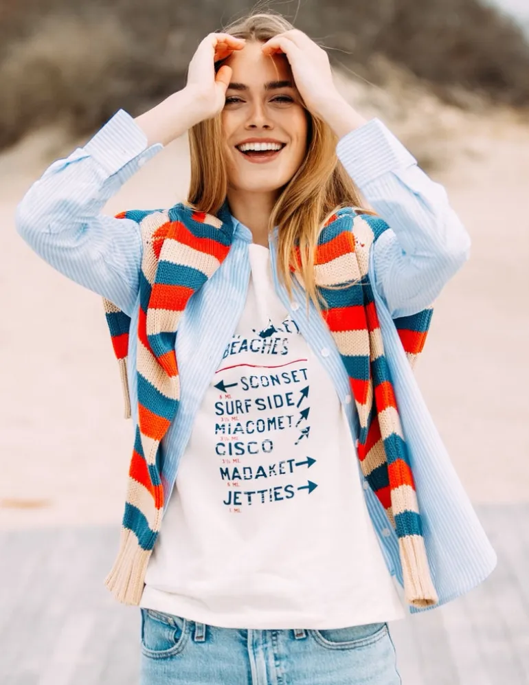 Nantucket Beaches T-Shirt- Women's