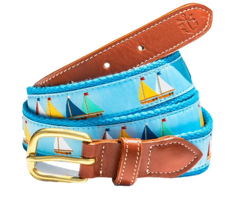 Nantucket Regatta Ribbon Belt