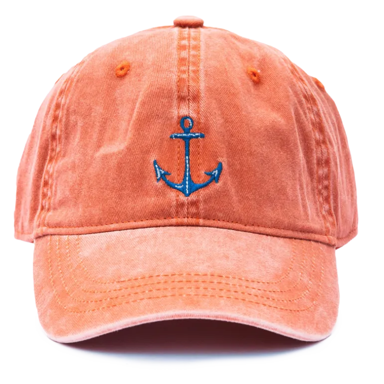 New England Anchor Hat- New England Red