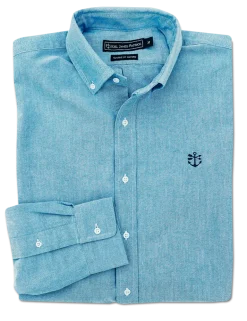 Newport Blue Oxford