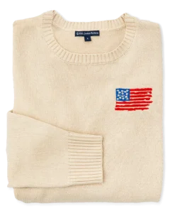 Old Glory Embroidered Sweater (Men's)
