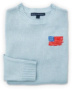 Old Glory Embroidered Sweater (Women's)