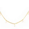 Pearl Drop Layering Necklace