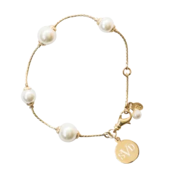 Pearlfection Monogram Bracelet