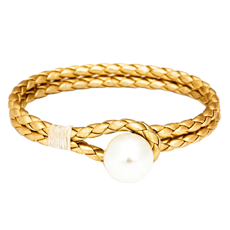 Pearl Knot Gold