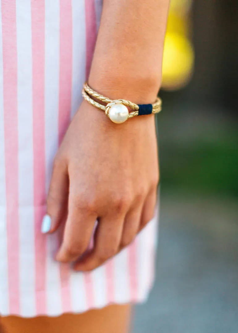 Pearl Knot Gold