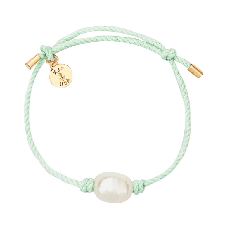 Sea Foam Pearl Knot