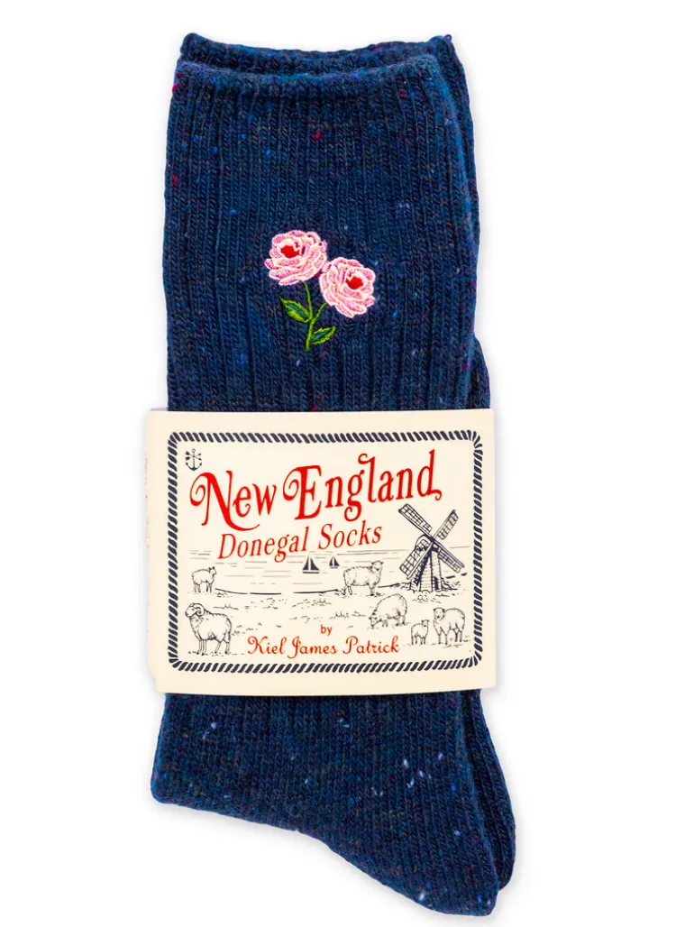 Spring Bloom Donegal Socks