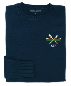 Squam Lake Canoe Monogram Sweater (Men's)