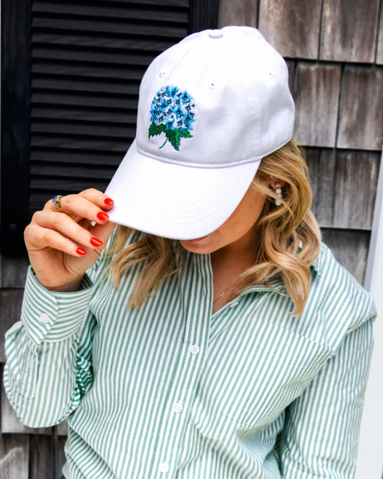 The Hydrangea Bloom Hat- Navy