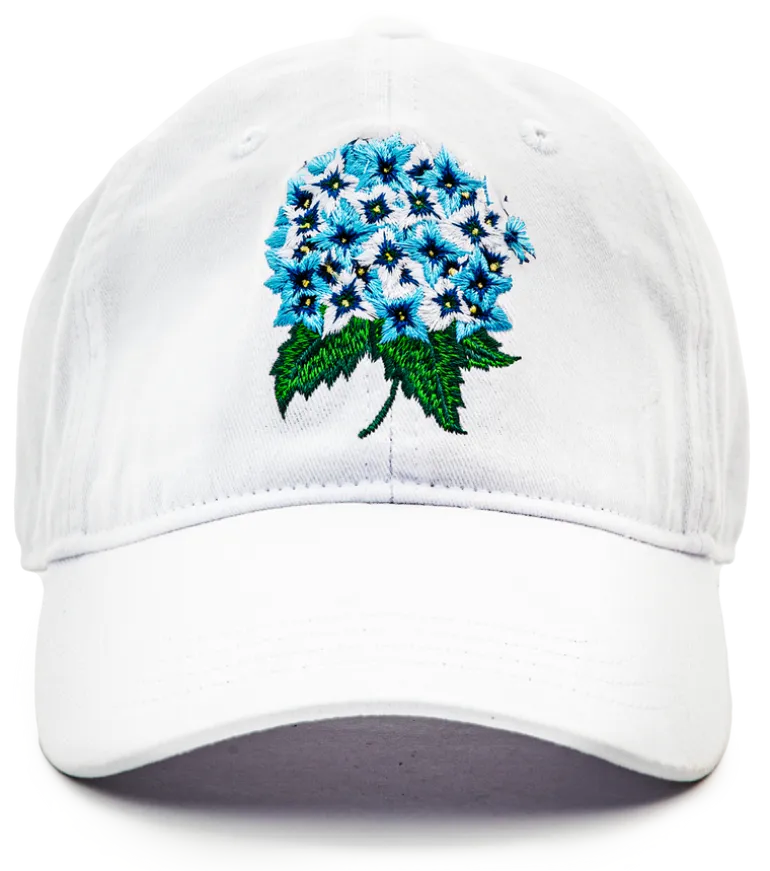 The Hydrangea Bloom Hat- White