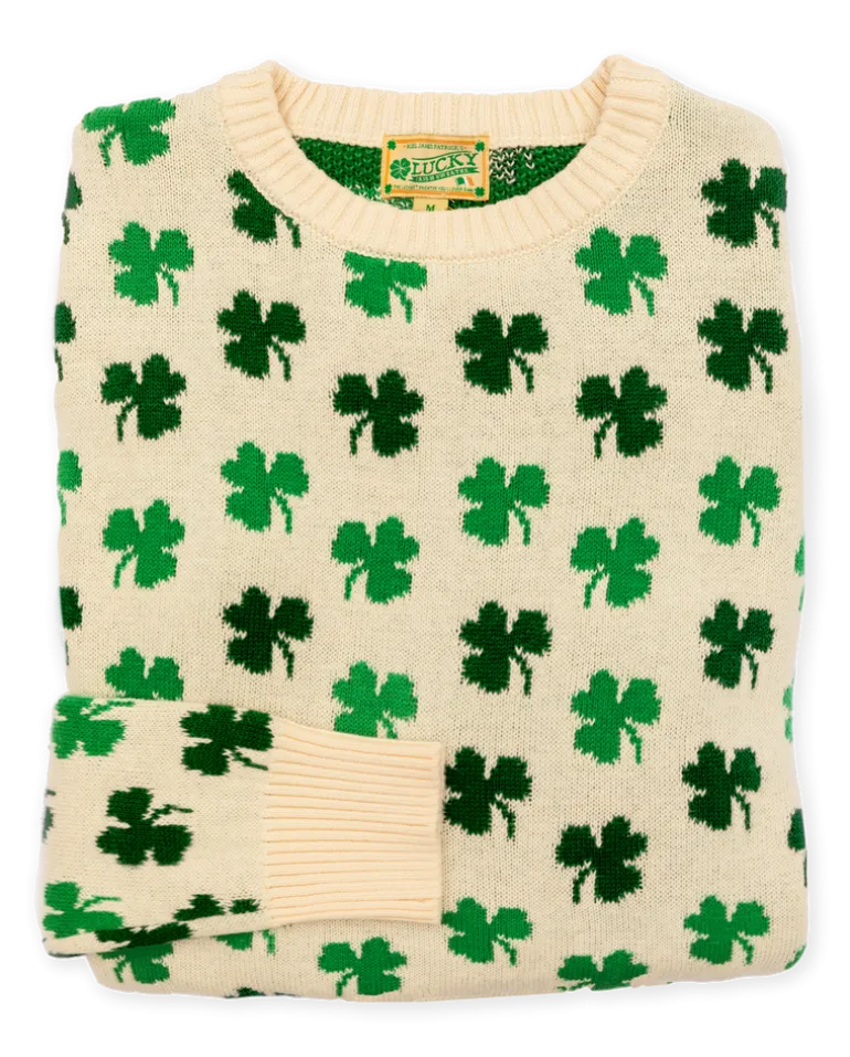 The Irish Shamrock Sweater