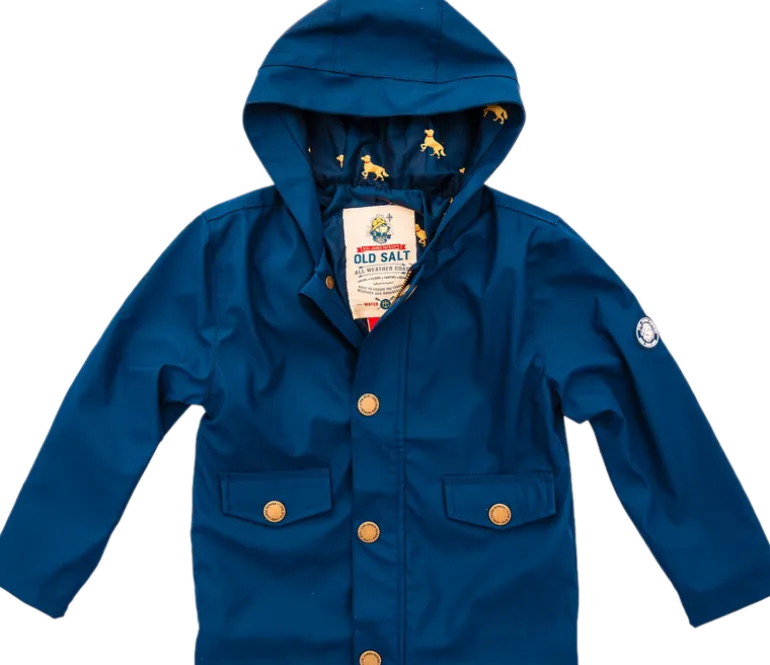 The Old Salt Navy Raincoat- Kids