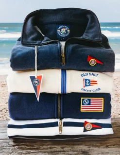 The Saltwater Striped Quarterzip- Women's
