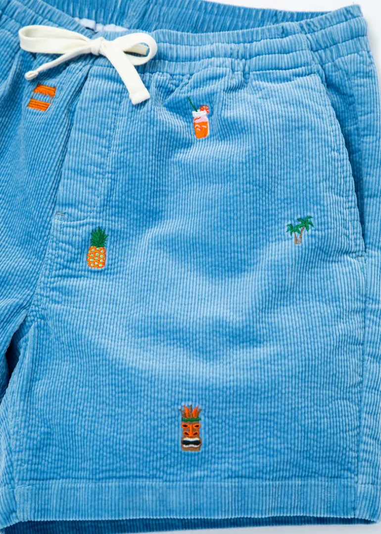 Vacation Mode Corduroy Shorts
