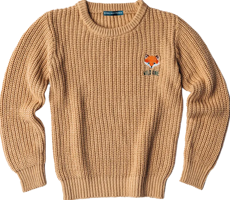 Wilderness Fox Kids Sweater