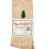 Winter Pine Donegal Sock