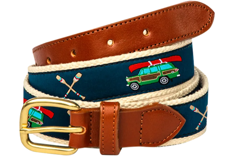 Woody Ribbon Belt